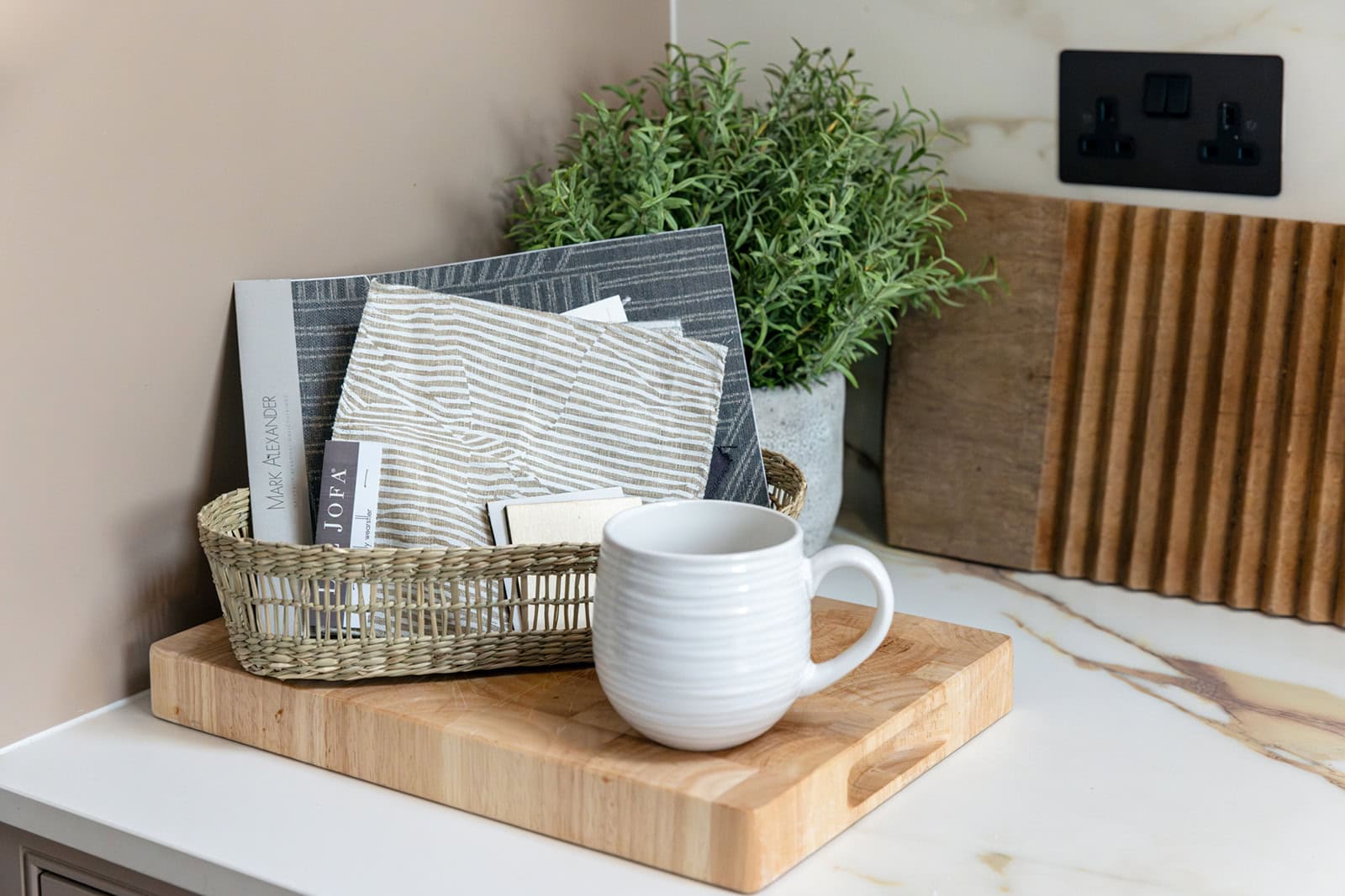 Detail shot during interior photoshoot
